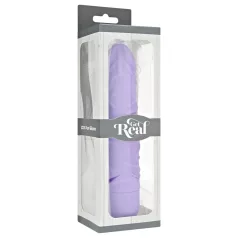   Classic Get Real - realistični vibrator - silikon - ljubičasta