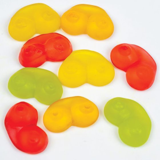 Jelly Boobs - gumeni bomboni - voćni (120g)