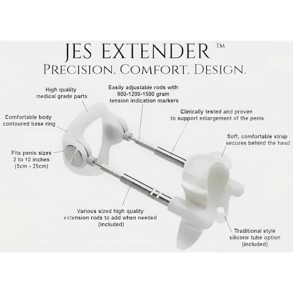 Jes-Extender - uređaj za povećanje penisa - standard - do 17 cm