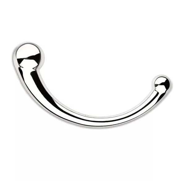 NJOY Pjur Wand - analni dildo s kukom - metal - srebrna