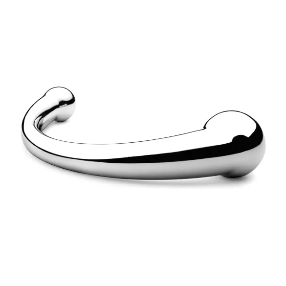 NJOY Pjur Wand - analni dildo s kukom - metal - srebrna