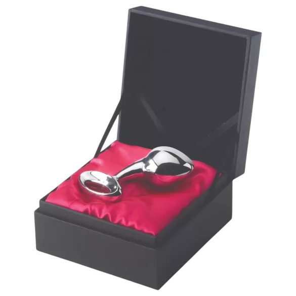 Njoy L - metalni analni čep - veliki - srebrna