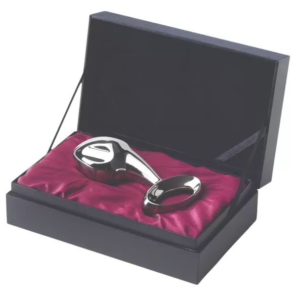 Njoy - analni čep od metala - srebrni Pure Plug 2.0