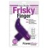 Frisky Finger - vodootporni prstni vibrator (ljubičasti)