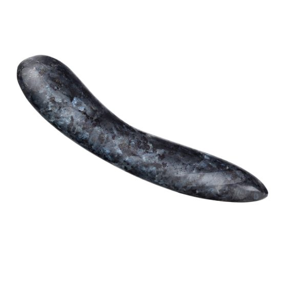 Laid D.1 - ručno rezbareni dildo iz norveškog mjesečevog kamena (crni)