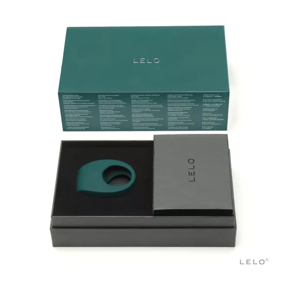 LELO Tor 2 - punjivi vibrirajući penis prsten - zeleni