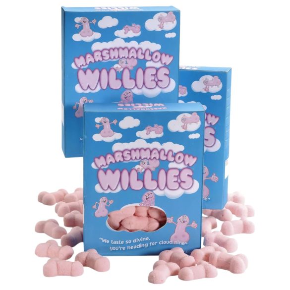 Marshmallow - penis od pjenastih slatkiša - roza - 140g