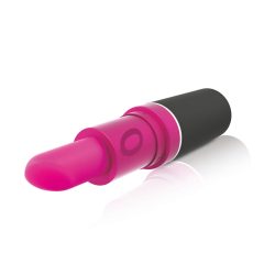 Screaming Lipstick - vibrator za ruž (crno-roza)