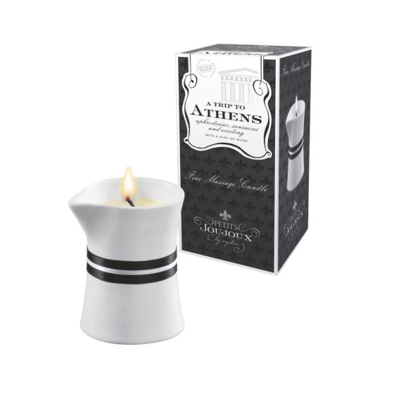 Petits Joujoux Athens - svijeća za masažu - mošus-pačuli (120 ml)