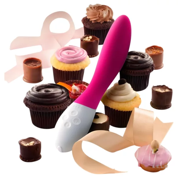 LELO Mona 2 - zakrivljeni vibrator (rozi)
