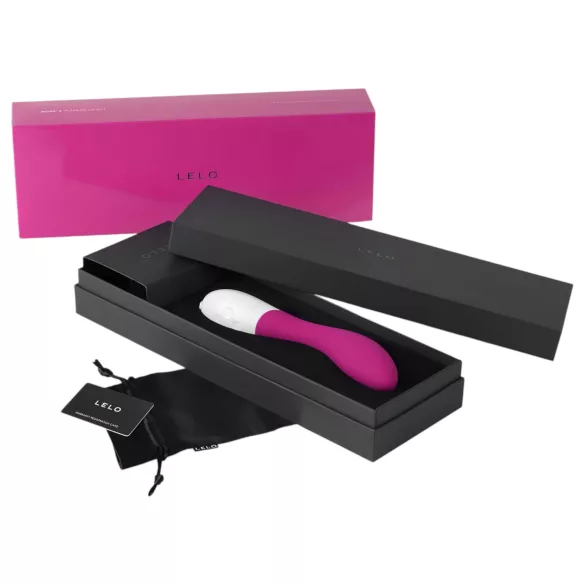 LELO Mona 2 - zakrivljeni vibrator (rozi)