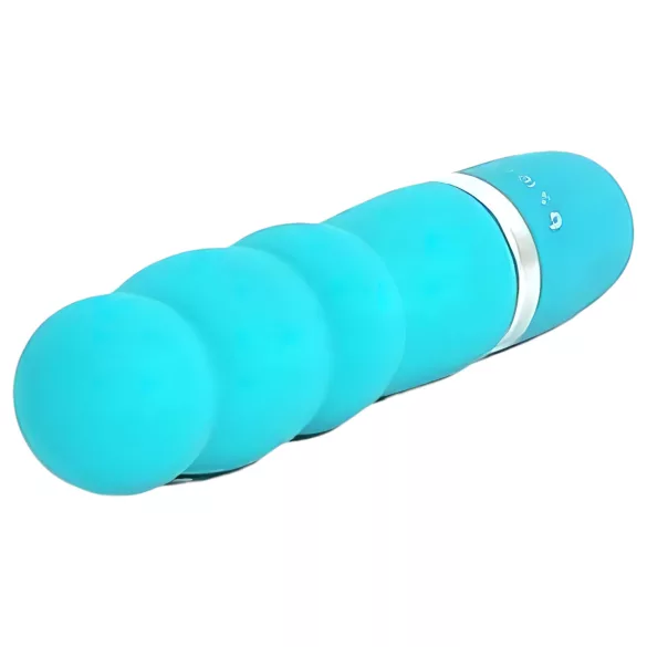 B SWISH Bcute Pearl - vodootporni vibrator s kuglicama - turkizna