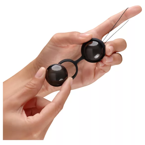 LELO Luna Noir - gejša kuglice s izmjenjivim utezima