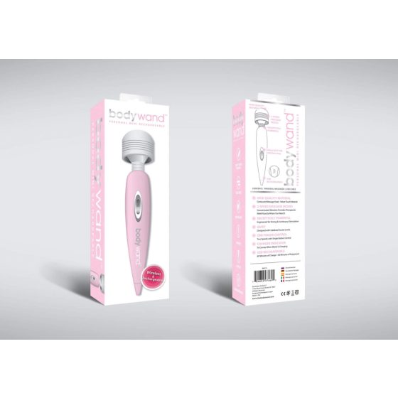 Bodywand - mali bežični vibrator za masažu (ružičasti)