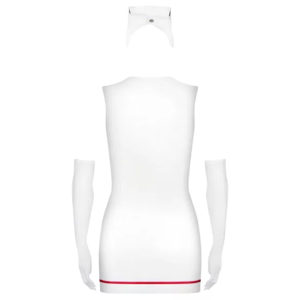 Obsessive - kostim medicinske sestre - komplet - bijela - S/M