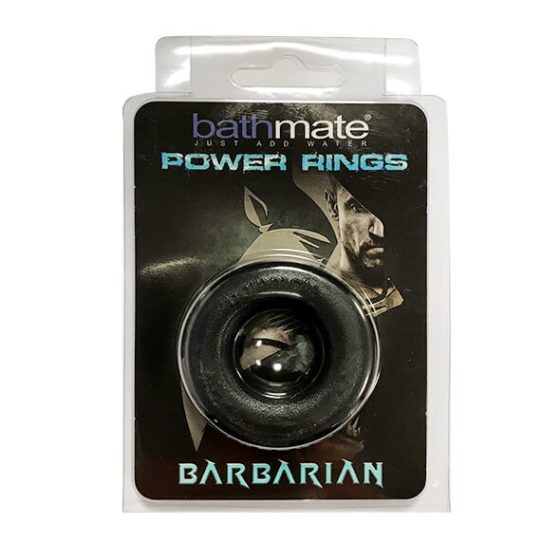 BathMate - Barbarian silikonski prsten za penis (crni)