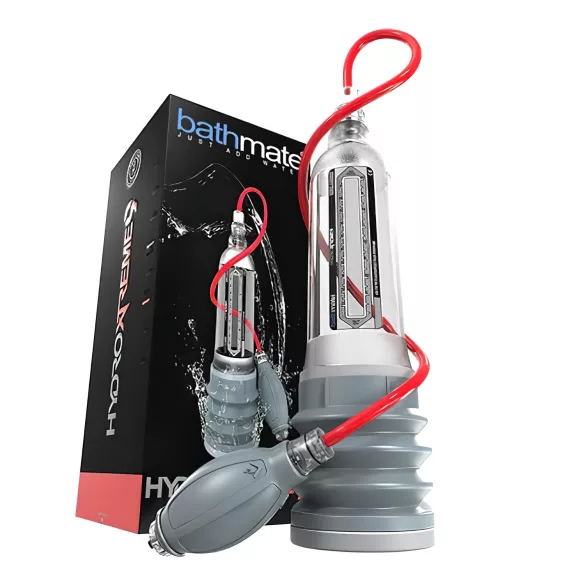 BathMate Xtreme Hydromax 9 - penis pumpa set - prozirno