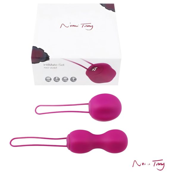 Nomi Tang Intimate - Set od 2 Gejša kuglica (ljubičasta)