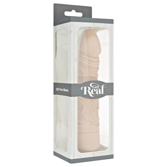 Classic Get Real - realistični silikonski vibrator (naturalno)