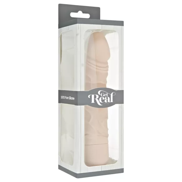 Classic Get Real - realistični vibrator - silikon - natur