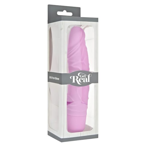 Get Real Classic - stvarni silikon vibrator (ružičasti)