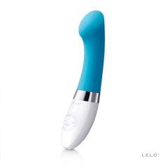 LELO Gigi 2 - silikonski vibrator za G-točku (plavi)