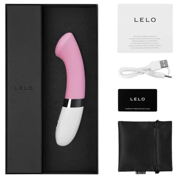 LELO Gigi 2 - G-točka vibrator - silikon - roza
