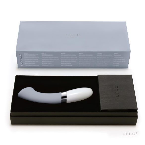 LELO Gigi 2 - Silikonski G-točka vibrator (plavi)