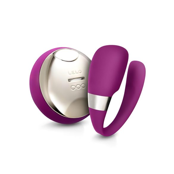LELO Tiani 3 - silikon parni vibrator (ljubičasti)
