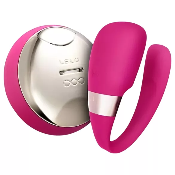 LELO Tiani 3 - vibrator za parove - silikon - roza