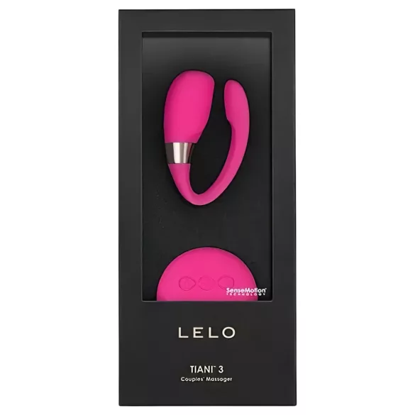 LELO Tiani 3 - vibrator za parove - silikon - roza