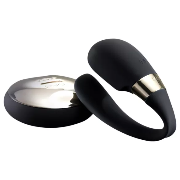 LELO Tiani 3 - vibrator za parove - silikon - crni