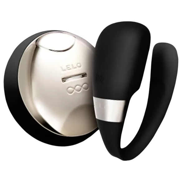 LELO Tiani 3 - vibrator za parove - silikon - crni
