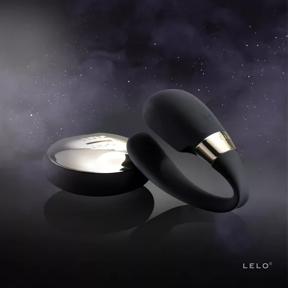 LELO Tiani 3 - vibrator za parove - silikon - crni