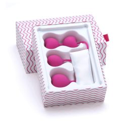 Ohmibod - set loptica za gejše - roza (3 dijela)