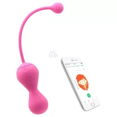   Magic Motion Kegel Master - vibratorna gejša kuglica upravljana aplikacijom (roza)