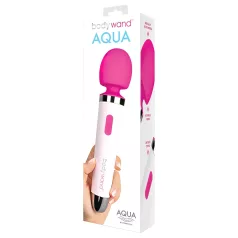   Bodywand Aqua Wand - vodootporni masažer vibrator - bijelo-ružičasta