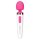 Bodywand Aqua Mini - masažni vibrator (bijelo-ružičasti)