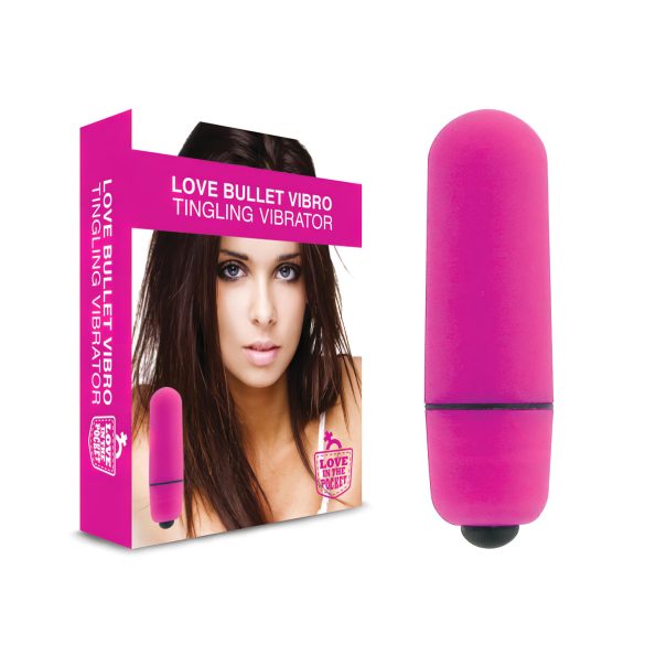 Love Bullet - vodootporni mini vibrator (ružičasti)
