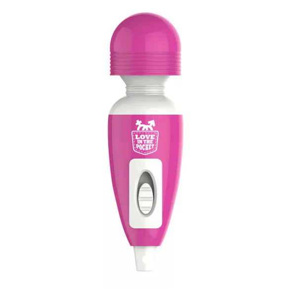 Love Wand - mini masažer vibrator - roza