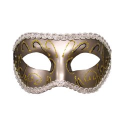   S&M - prethodno oblikovana, svjetlucava maska za oči (brončana)