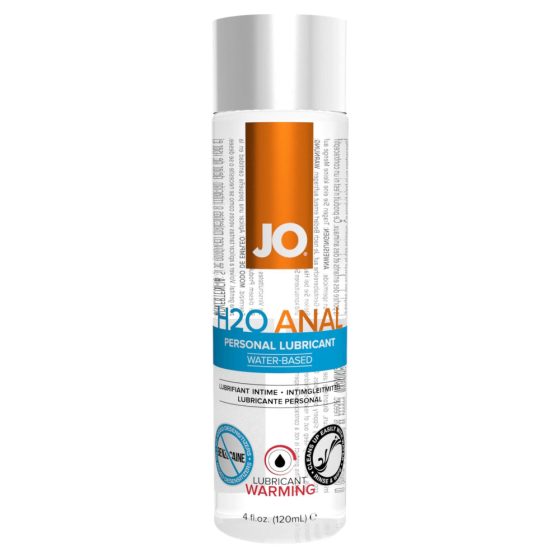 JO H2O Anal Warming - zagrijavajući analni lubrikant na bazi vode (120 ml)