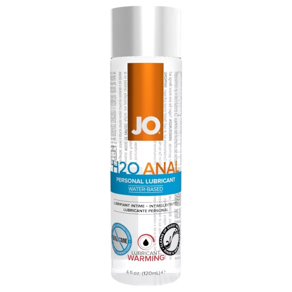 JO H2O Anal Warming - analni lubrikant s efektom grijanja - 120 ml