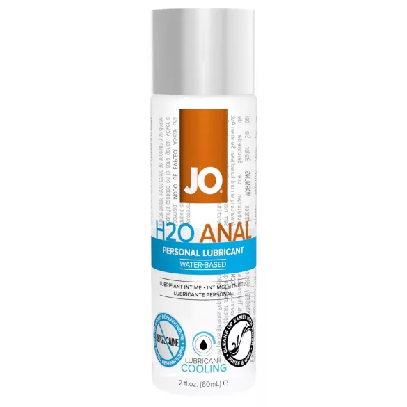 JO H2O Anal Cool - analni lubrikant na bazi vode s efektom hlađenja 60ml