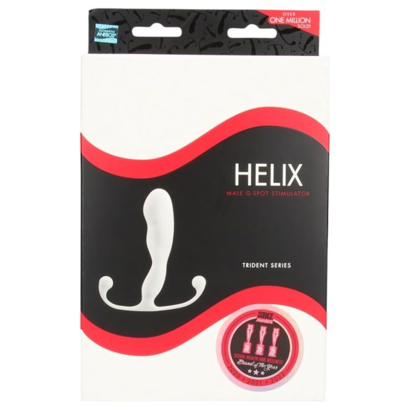 Aneros Trident Helix - bijeli prostata dildo