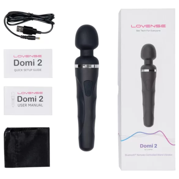 LOVENSE Domi 2 - masažer vibrator s aplikacijom - crni