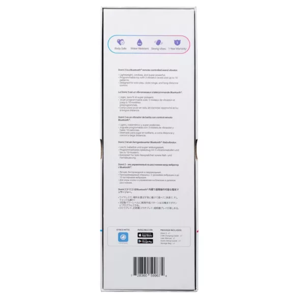 LOVENSE Domi 2 - masažer vibrator s aplikacijom - crni