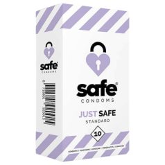 SAFE Just Safe - standardni kondom - vanilija (10 kom)