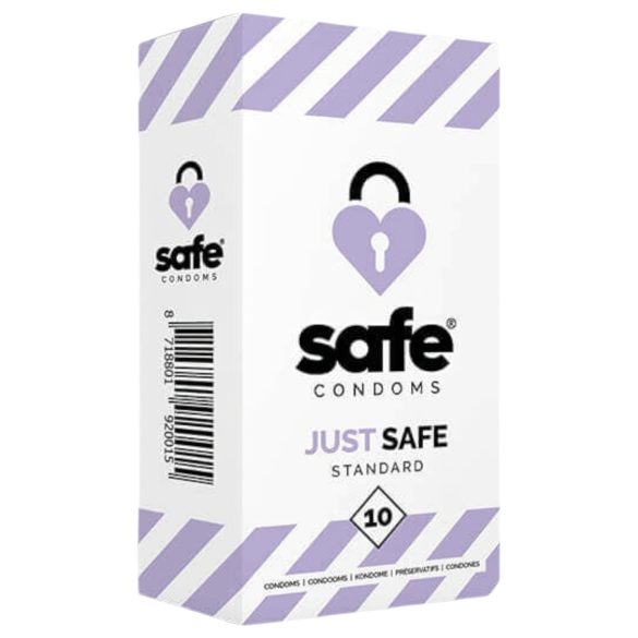 SAFE Just Safe - standardni kondomi - vanilija (10 kom)