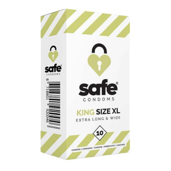 SAFE King Size XL - ekstra veliki kondomi (10 kom)